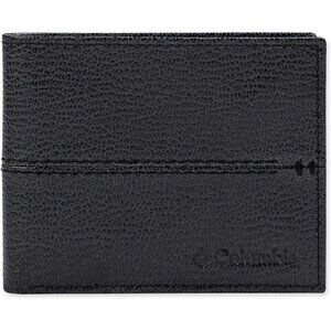 Men Black Everyday Bifold Wallet-Multiple Card Slots, Id Window